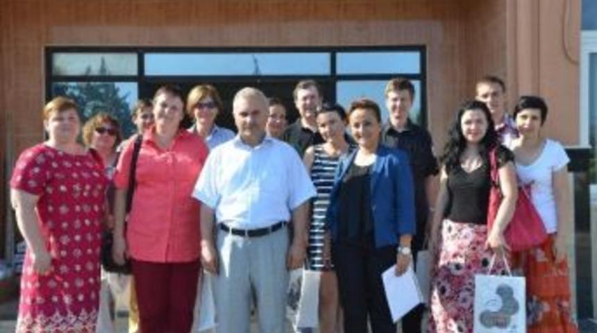 &Ouml;ğrenme Ortaklığı Projesi&rsquo;nin Yabancı Ortaklarından G&uuml;l&rsquo;e Ziyaret