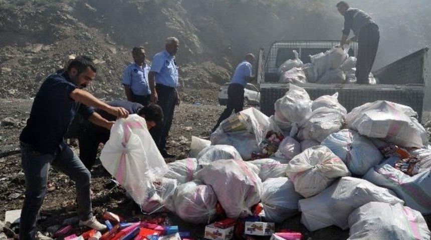 Son Kullanma Tarihi Ge&ccedil;miş Gıdalar İmha Edildi