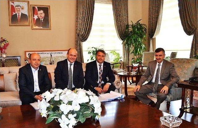 &Ccedil;er&ccedil;i&rsquo;den Vali&rsquo;ye Hayırlı Olsun Ziyareti 2