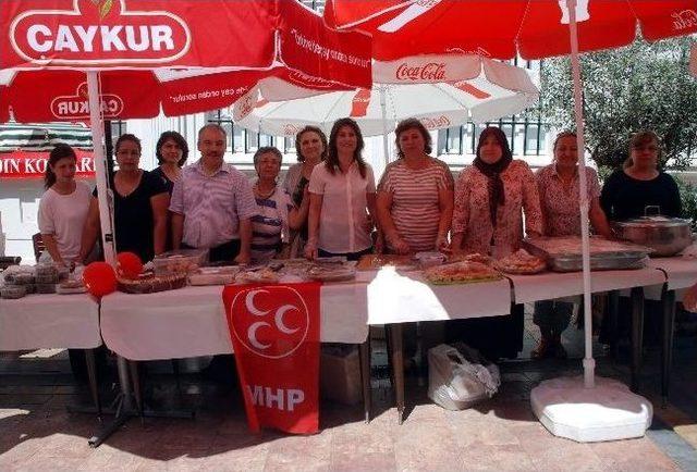 Aydın Mhp Kadın Kollarından İhtiya&ccedil; Sahipleri İ&ccedil;in Kermes 2