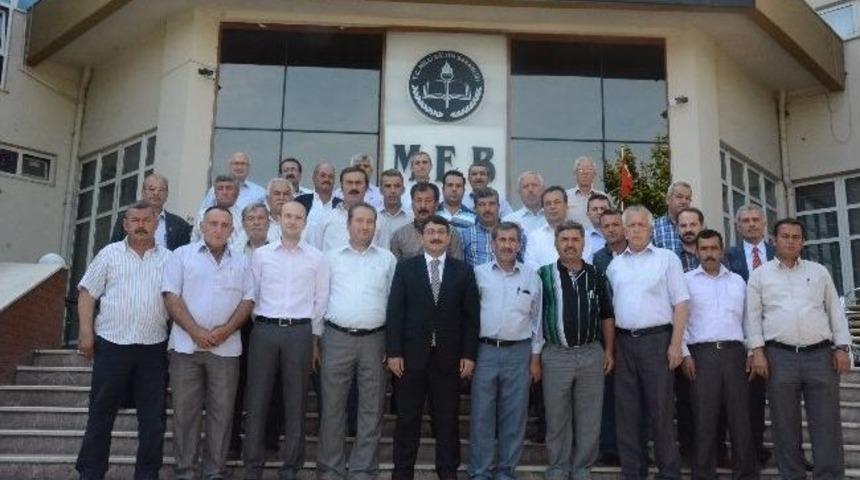 Başkan &Ccedil;elik Muhtarlarla Buluştu