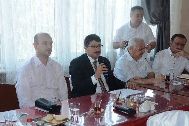 Başkan &Ccedil;elik Muhtarlarla Buluştu 3