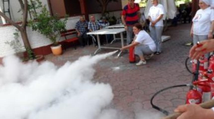 Muratpaşa&rsquo;da Yangın Tatbikatı