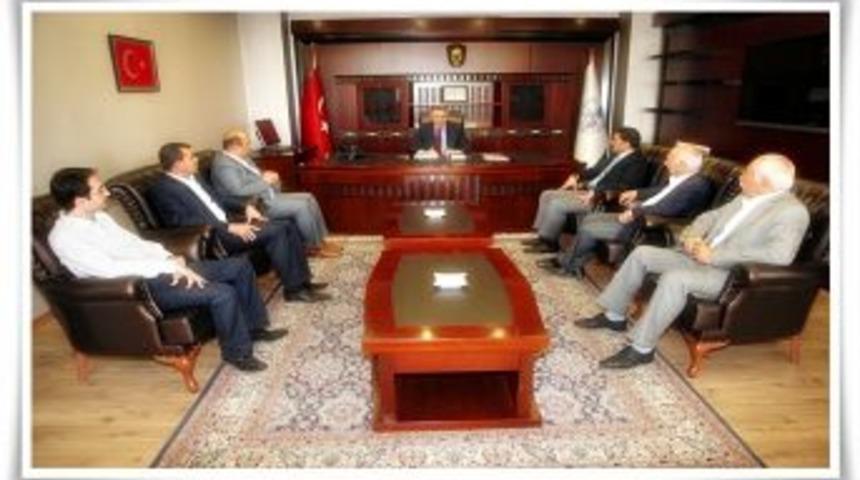 MHP'den Belediyeye Ziyaret