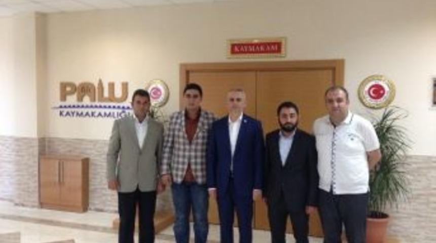 Elm&uuml;t-der&rsquo;den Palu Ve Kovancılar Kaymakamına Ziyaret