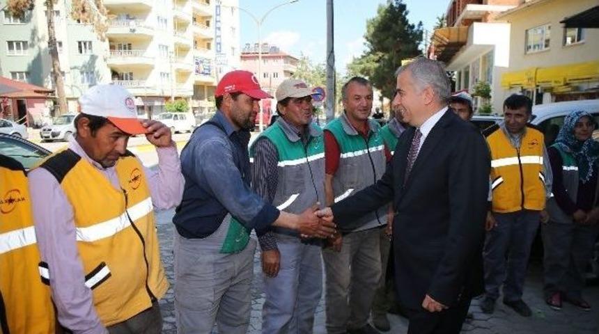 Başkan Zolan Acıpayam&rsquo;da İncelemelerde Bulundu