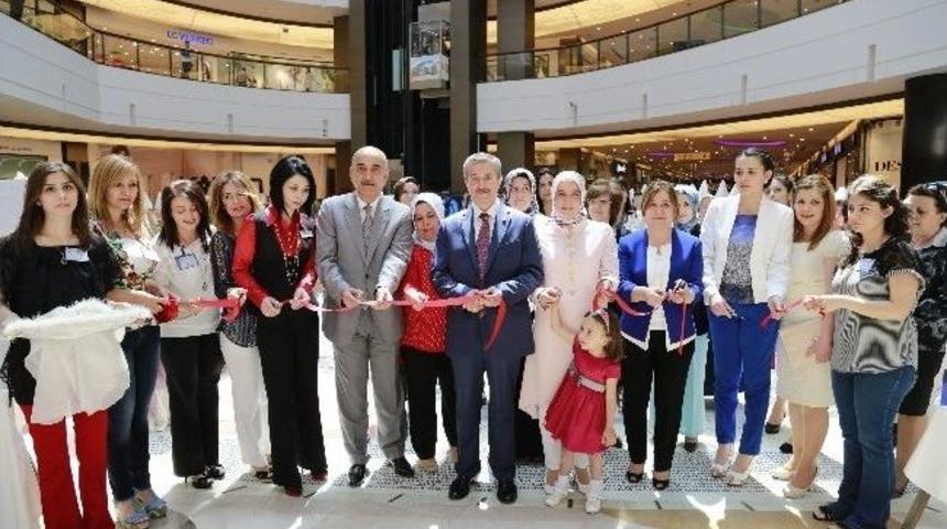 Başkan Tahmazoğlu, Resim Sergisi A&ccedil;tı