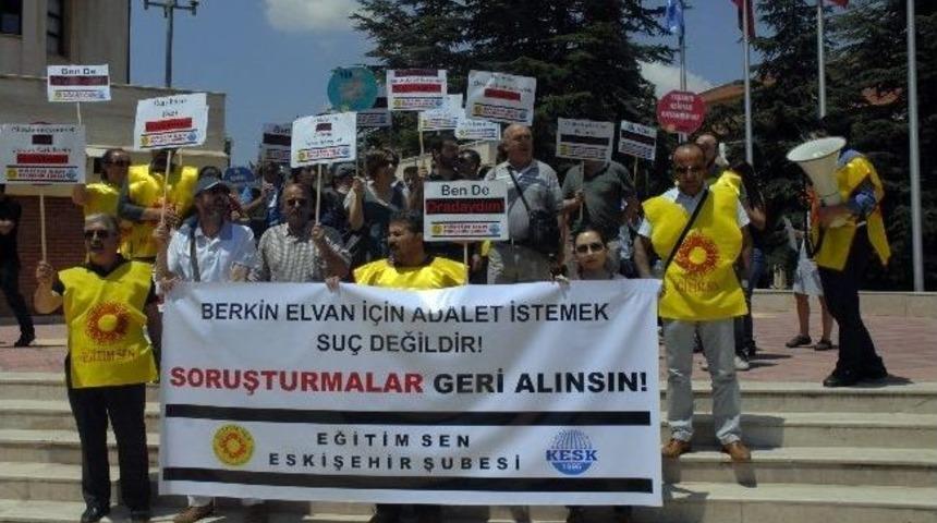 Eğitim-sen&rsquo;den Soruşturma Protestosu