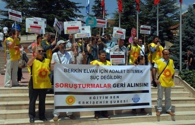 Eğitim-sen’den Soruşturma Protestosu