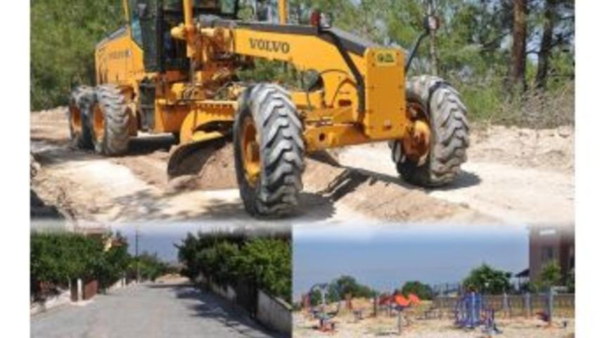 Yenişehir Belediyesi Kocahamzalı Mahallesinde &Ccedil;alışmalarına Hız Verdi