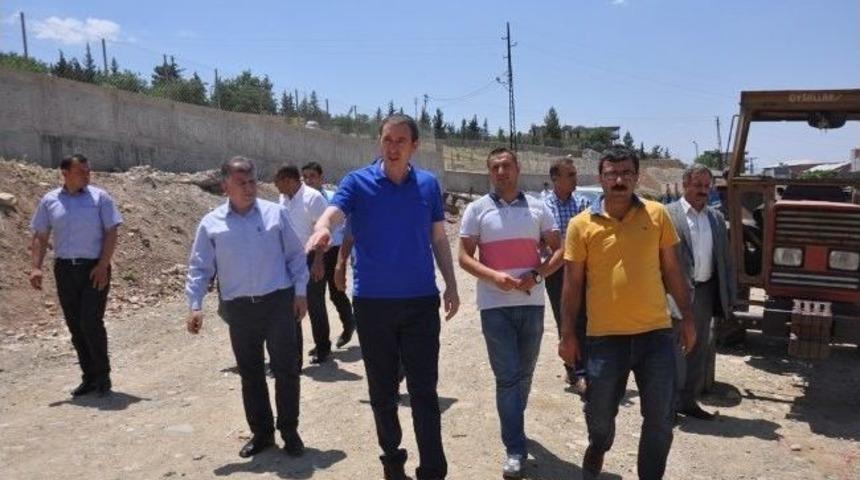 Bakırhan, Park Yol Ve Taziye Evi Yapılacak Arazileri Gezdi