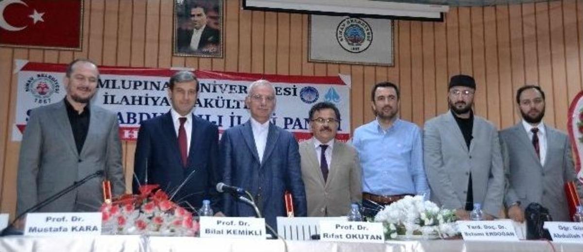'abdullah-ı İlahi Paneli'ne Yoğun İlgi