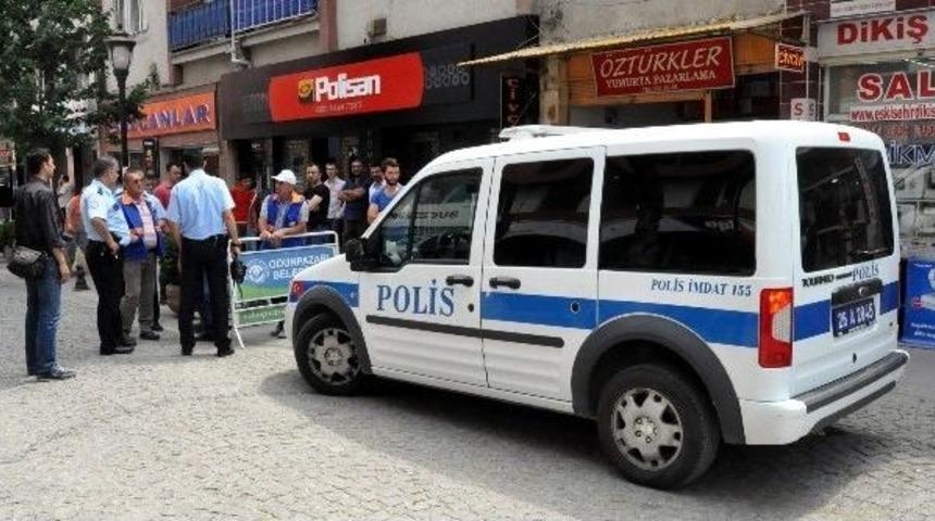 Esnaf İle Zabıtalar Arasında Cep Gerginliği