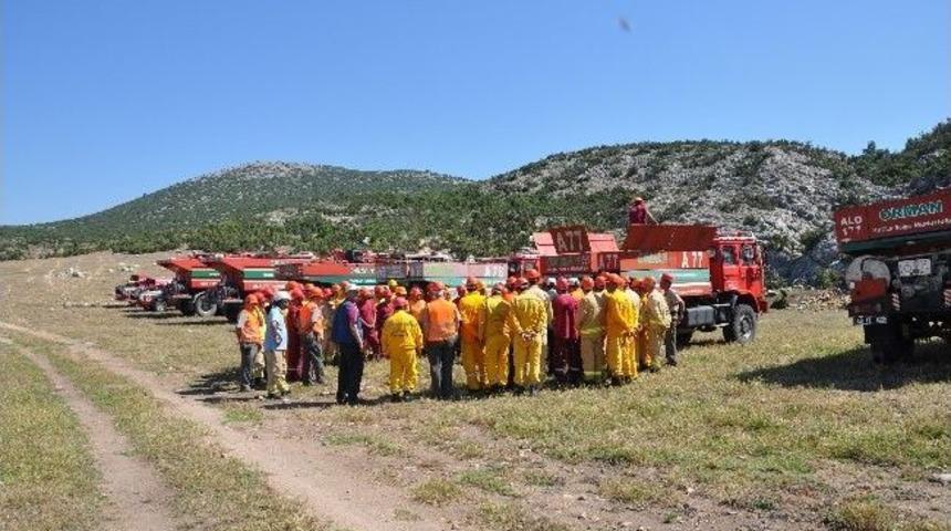 Yatağan&rsquo;da Orman İş&ccedil;ileri Denetlendi