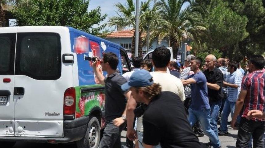 &Ouml;fkeli Maden İş&ccedil;ilerinin Eyleminde Arbede