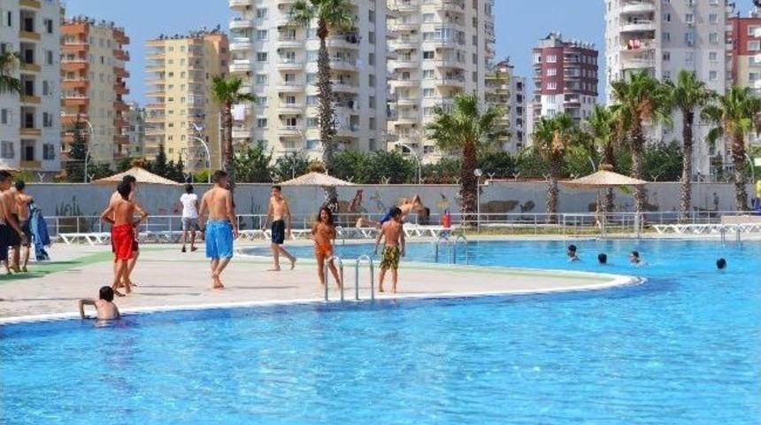 Mezitli Su Parkı Yaz Sezonu T&ouml;renle A&ccedil;ıldı