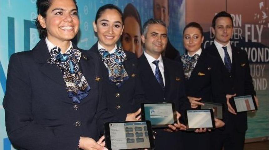 Thy Kabin Memurları U&ccedil;akta İpad Kullanacak