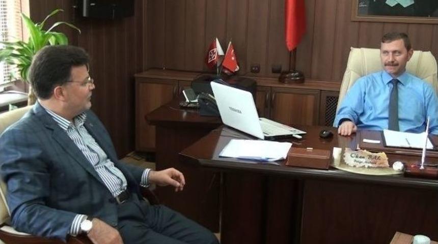 M&uuml;siad Şube Başkanı İbrahim G&ouml;k&rsquo;ten B&ouml;lge M&uuml;d&uuml;rlerine Ziyaret