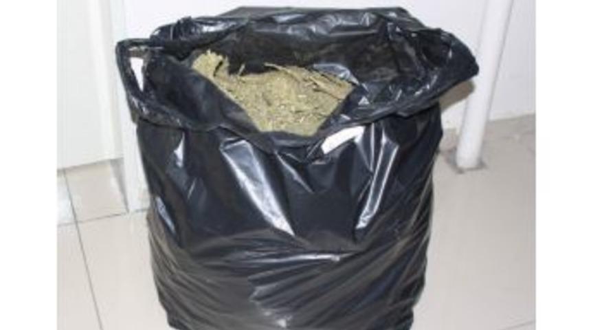 Gaziantep&rsquo;te 7 Kilo Esrar Yakalandı