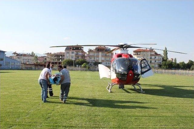 Hava Ambulansı Hüseyin Amca İçin Havalandı