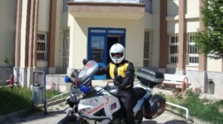 Nevşehir&rsquo;de Motosiklet Ambulans G&ouml;revde