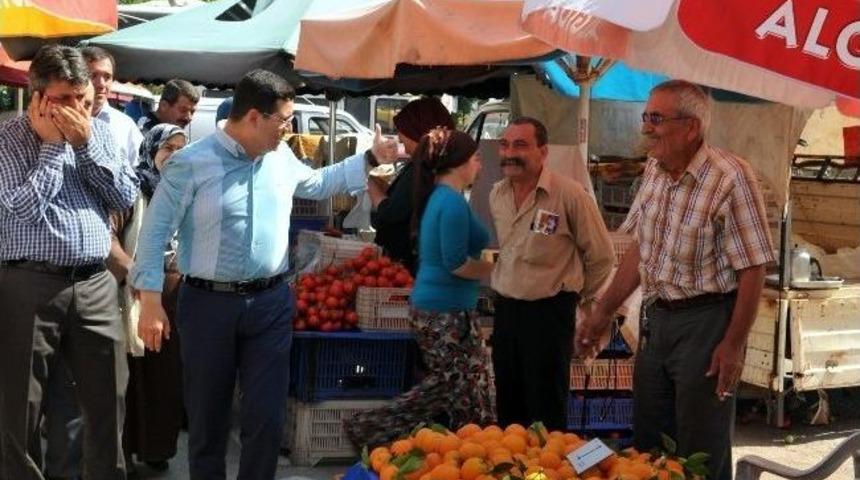 Başkan T&uuml;t&uuml;nc&uuml;, Yeni Doğan Mahallesi'ni Ziyaret Etti