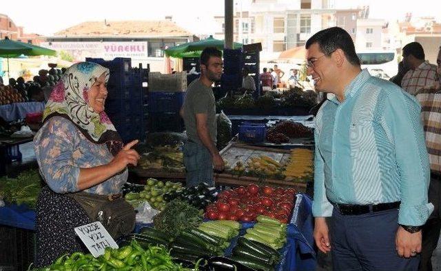 Başkan Tütüncü, Yeni Doğan Mahallesi'ni Ziyaret Etti