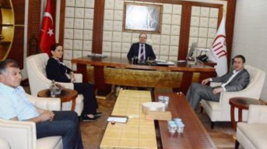 Eşbaşkanlardan Siirt Valisi Tutulmaz'a Ziyaret