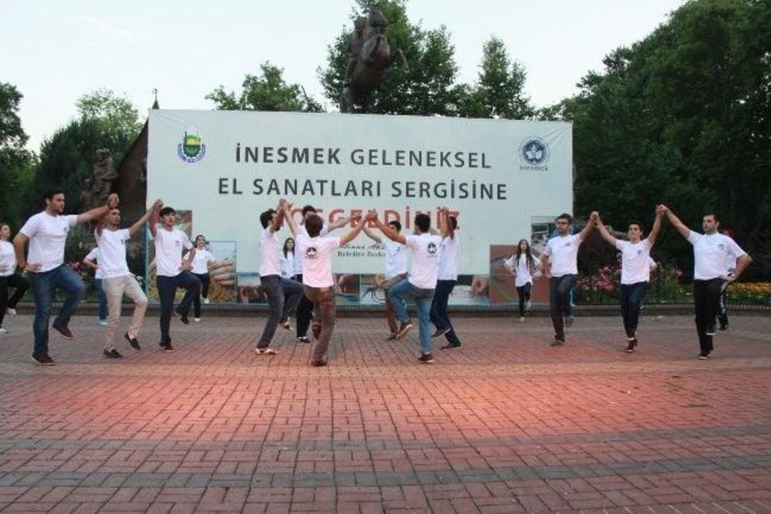 İnesmek Kursiyerlerinden Sergi