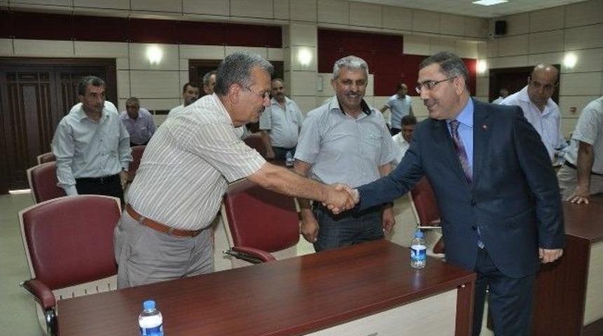 Çelikcan Muhtarlarla Bir Araya Geldi