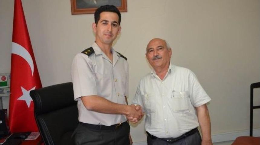 Kula'da Gaziler &Uuml;steğmen Oğuz&rsquo;u Ziyaret Etti