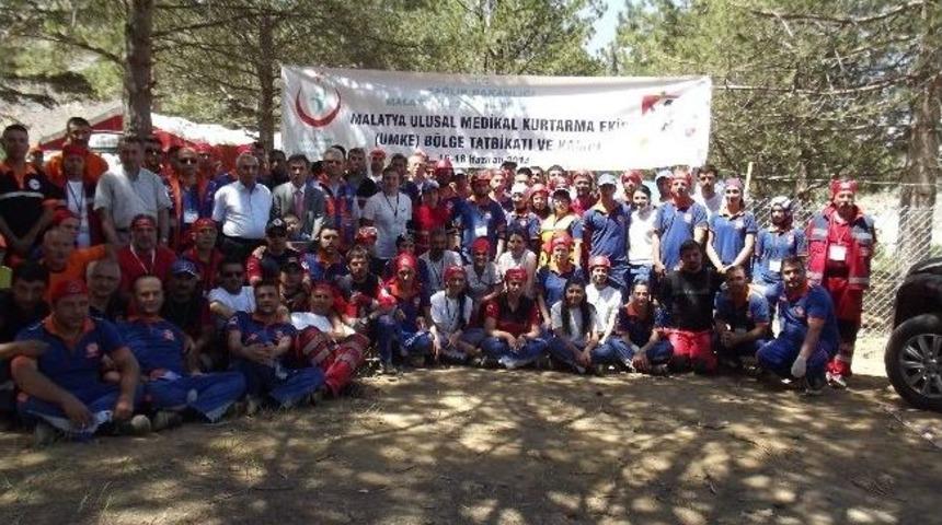 B&ouml;lgesel Deprem Tatbikatı Ger&ccedil;eği Aratmadı