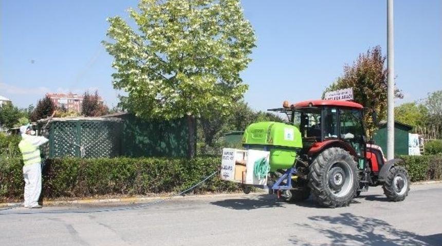 Karatay&rsquo;da Yeşil Alan Ve Parklar İla&ccedil;lanıyor