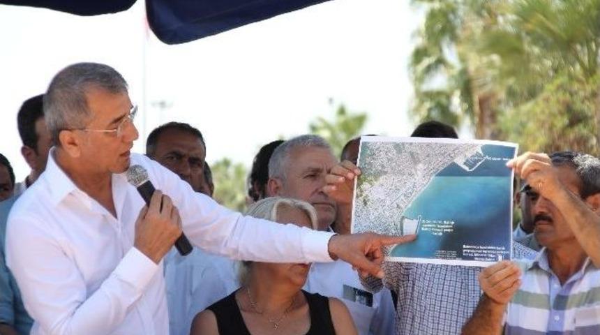 Mezitli, Balık&ccedil;ı Barınağı İstemiyor