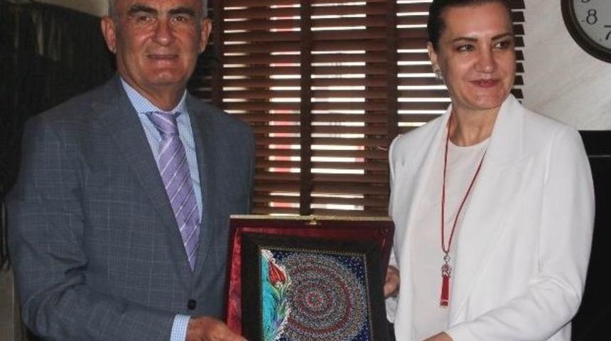 Ak Parti Genel Başkan Yardımcısı Hotar&rsquo;dan Başkan Yılmaz&rsquo;a Ziyaret