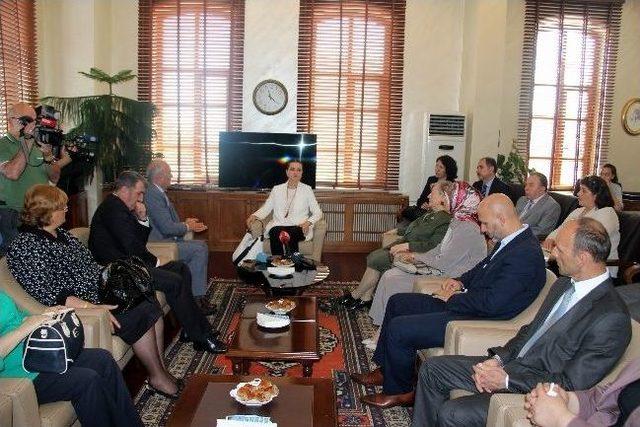 Ak Parti Genel Başkan Yardımcısı Hotar&rsquo;dan Başkan Yılmaz&rsquo;a Ziyaret 1