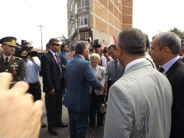 Cumhurbaşkanı Gül Muratlı da Coşkulu Kalabalıkla Buluştu 3