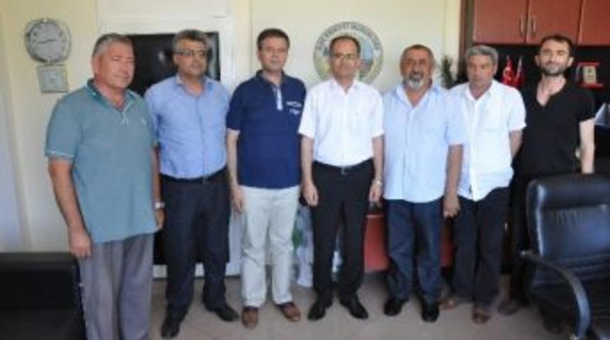 Didim Ticaret Odası'ndan İl&ccedil;e Emniyet M&uuml;d&uuml;r&uuml; Candemir'e Ziyaret
