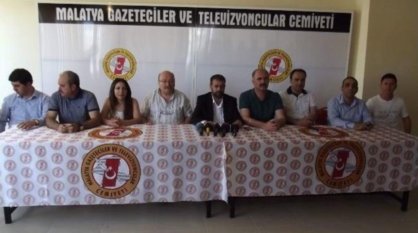 Malatya Gazeteciler Ve Televizyoncular Cemiyeti Tanıtım Toplantısı Yaptı