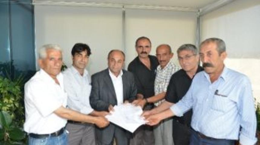 Harmandalılılar İzban İstasyonu İ&ccedil;in İmza Topladı