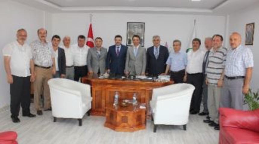 Ortahisar&rsquo;ın Ma&ccedil;kalı Belediye Başkanından Ma&ccedil;ka&rsquo;ya Ziyaret