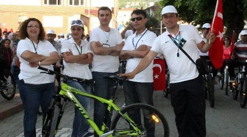 'genciz Gen&ccedil;lerleyiz' Projesi Bozkurt&rsquo;ta Herkesi Bisiklete Bindirdi