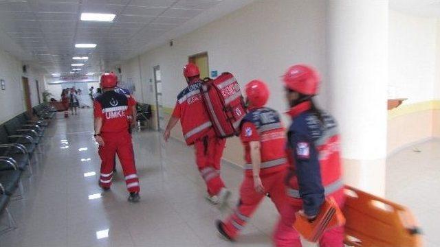 Ağız Ve Diş Sağlığı Hastanesi nde Yangın Eğitimi Ve Tahliye Tatbikatı 1