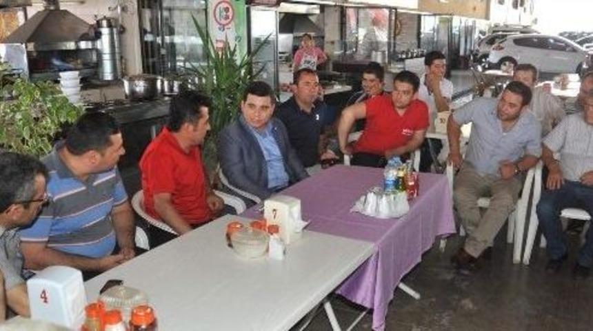 Başkan T&uuml;t&uuml;nc&uuml; Galericiler Sitesi Esnafını Ziyaret Etti