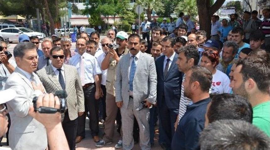 Soma'da Eylemci İş&ccedil;iler Dağıldı