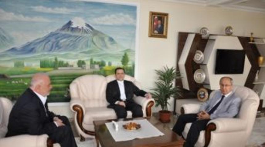 Başkonsolos Kılı&ccedil;han&rsquo;dan Vali Haner&rsquo;e Ziyaret