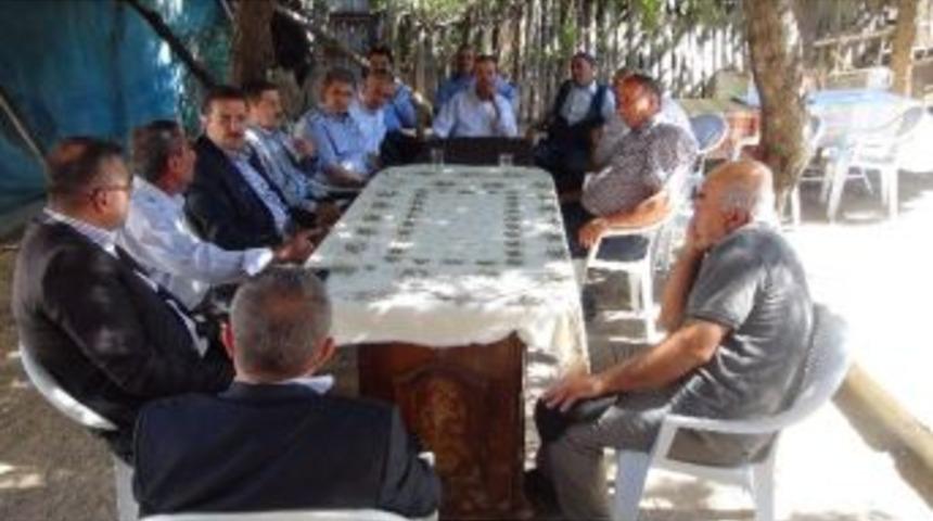 Ak Parti Heyeti &Ccedil;armuzu&rsquo;yu Ziyaret Etti