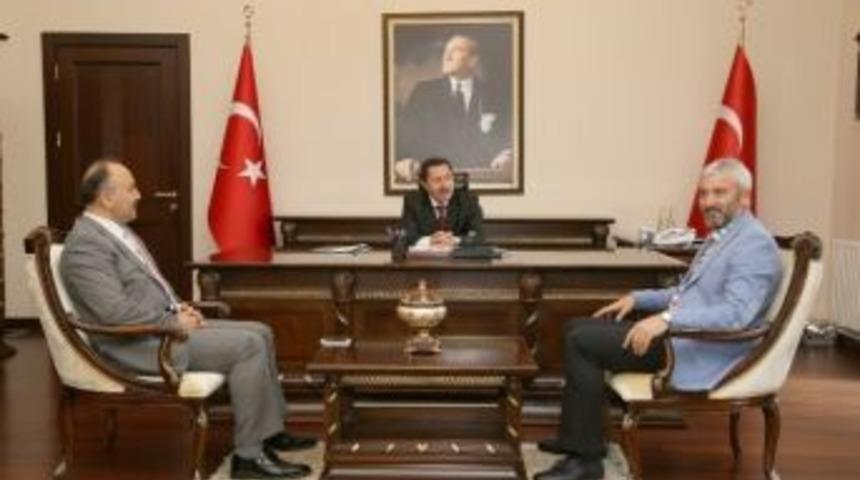 Enver Yılmaz'dan Vali Balkanlıoğlu'na Ziyaret