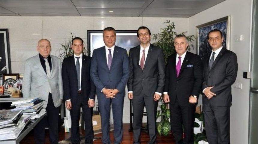 Ukrayna Beşiktaşlılar Derneği'nden Fikret Orman'a Ziyaret