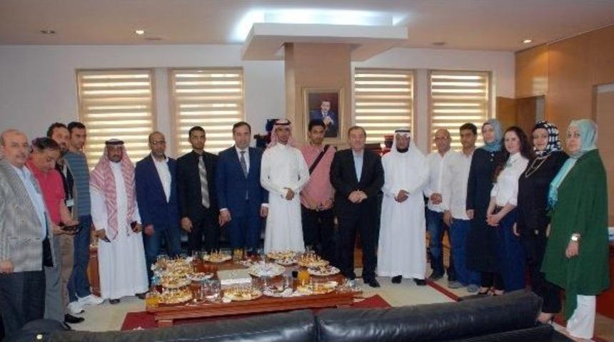 Suudi Arabistan Heyeti Başkan Kadıoğlu'nu Ziyaret Etti